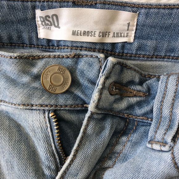 Ripped denim cut off jeans - Picture 4 of 4